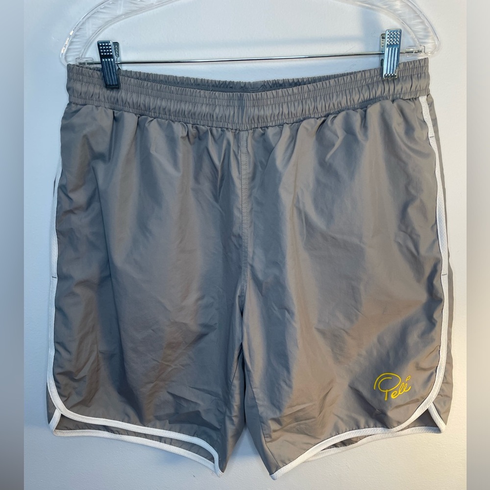Pell Gray Retro Style‎ Running Shorts Mens Medium